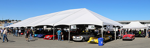 Paddock at Monterey Reunion 2011