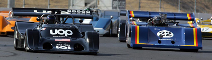 Shadow DN9 and Sting racing at Sonoma Historics