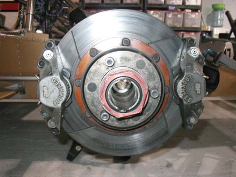 Righ front brake assembly